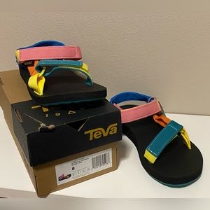 Teva Multi-colored Sandals Sz 8